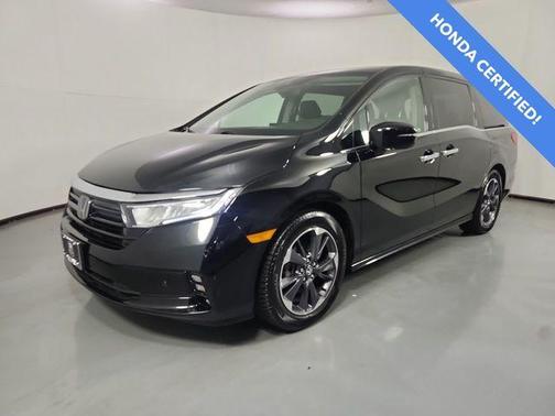 Crystal Black Pearl 2022 Honda Odyssey Elite