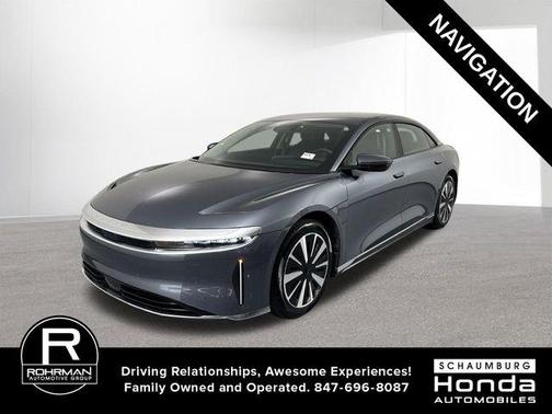 Quantum Gray Metallic 2025 Lucid Air Pure