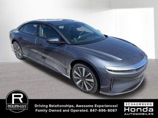 Quantum Gray Metallic 2025 Lucid Air Pure