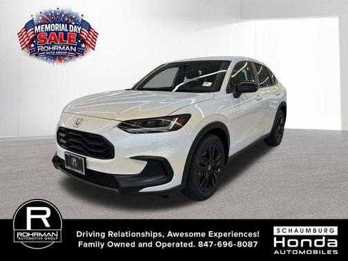 Platinum White Pearl 2026 Honda HR-V Sport