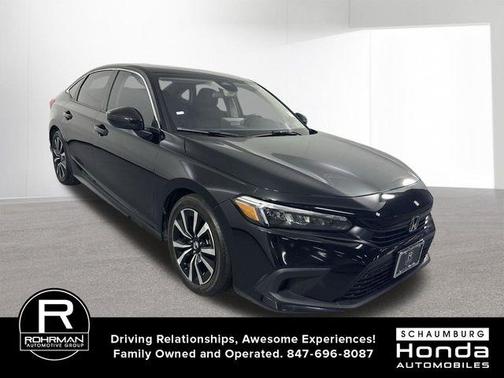 Crystal Black Pearl 2023 Honda Civic EX