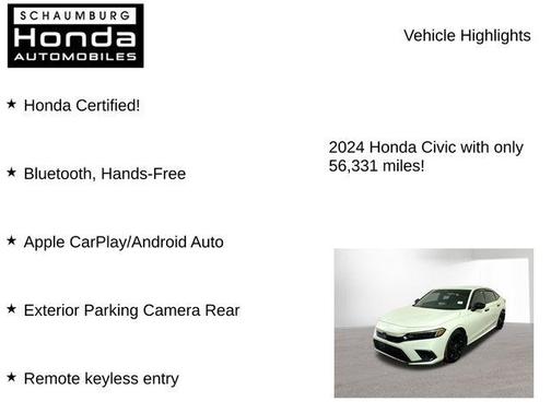 2024 Honda Civic Sport