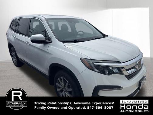 Platinum White Pearl 2022 Honda Pilot EX-L