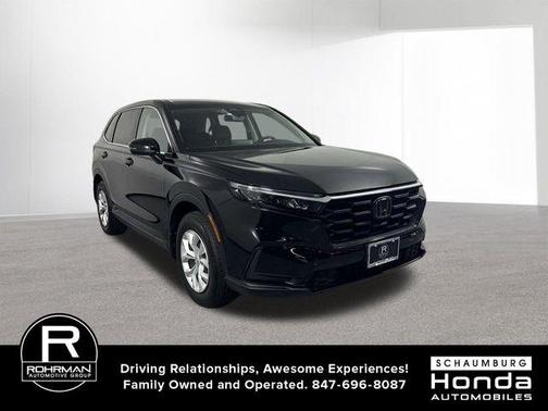 Crystal Black Pearl 2025 Honda CR-V LX