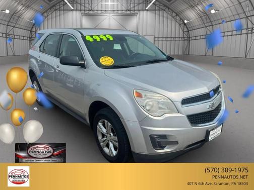 Silver 2014 Chevrolet Equinox LS