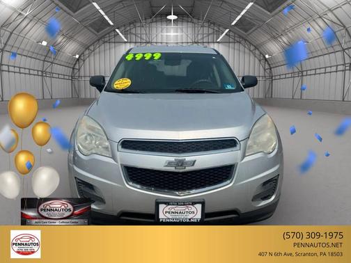 Silver 2014 Chevrolet Equinox LS