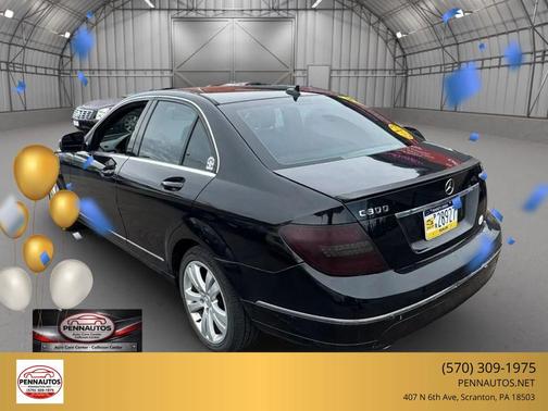 Black 2009 Mercedes-Benz C-Class C 300 4MATIC Sport