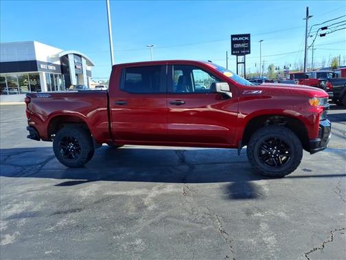 Cherry Red Tintcoat 2021 Chevrolet Silverado 1500 Custom Trail Boss