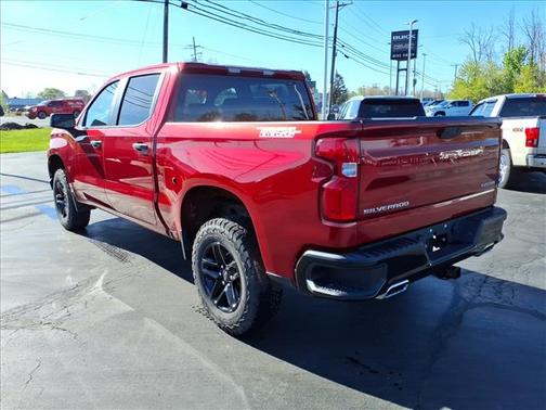 Cherry Red Tintcoat 2021 Chevrolet Silverado 1500 Custom Trail Boss
