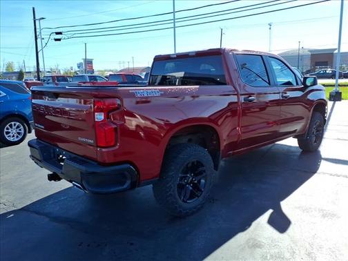 Cherry Red Tintcoat 2021 Chevrolet Silverado 1500 Custom Trail Boss