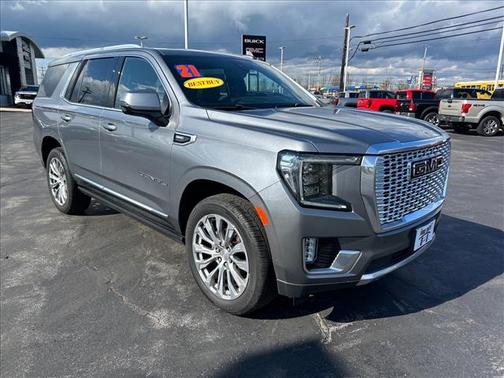 Satin Steel Metallic 2021 GMC Yukon Denali