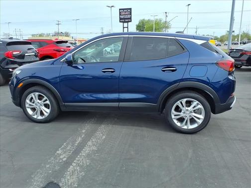 Sapphire Metallic 2023 Buick Encore GX Preferred