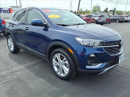 Sapphire Metallic 2023 Buick Encore GX Preferred