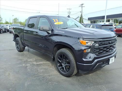 Dark Ash Metallic 2023 Chevrolet Silverado 1500 Custom