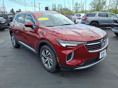 Cinnabar Metallic 2023 Buick Envision Essence