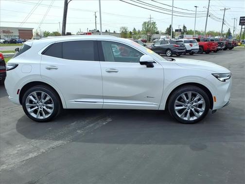 White Frost Tri-Coat 2023 Buick Envision Avenir