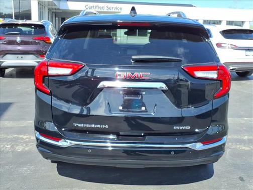 Ebony Twilight Metallic 2022 GMC Terrain Denali