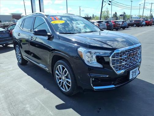Ebony Twilight Metallic 2022 GMC Terrain Denali