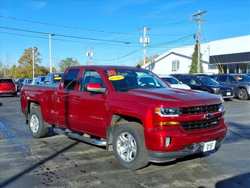 Cajun Red Tintcoat 2018 Chevrolet Silverado 1500 LT