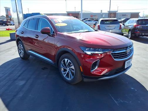Cinnabar Metallic 2023 Buick Envision Essence