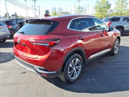 Cinnabar Metallic 2023 Buick Envision Essence