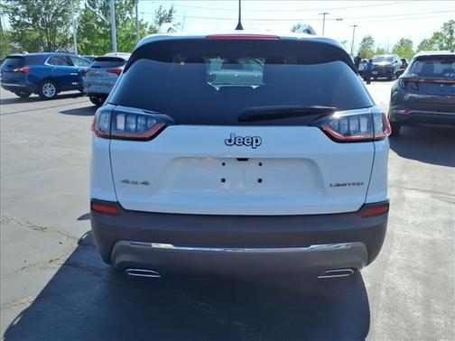 Bright White Clearcoat 2020 Jeep Cherokee Limited
