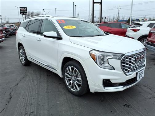 Summit White 2023 GMC Terrain Denali