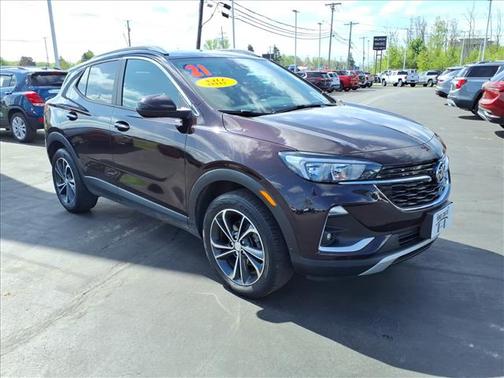 Black Currant Metallic 2021 Buick Encore GX Select