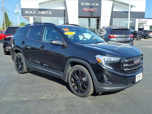 Ebony Twilight Metallic 2019 GMC Terrain SLT