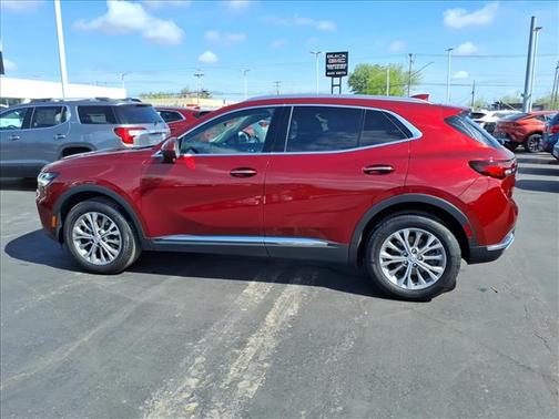 Cinnabar Metallic 2023 Buick Envision Preferred