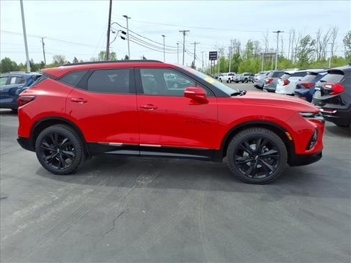 Red 2020 Chevrolet Blazer RS
