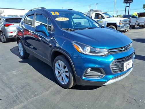 Pacific Blue Metallic 2020 Chevrolet Trax Premier