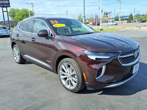 Rich Garnet Metallic 2023 Buick Envision Avenir