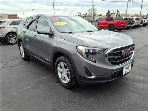 Satin Steel Metallic 2020 GMC Terrain SLE