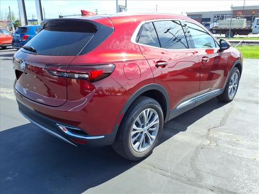 Cinnabar Metallic 2023 Buick Envision Preferred