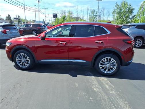 Cinnabar Metallic 2023 Buick Envision Preferred