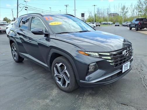 Gray 2022 Hyundai TUCSON SEL
