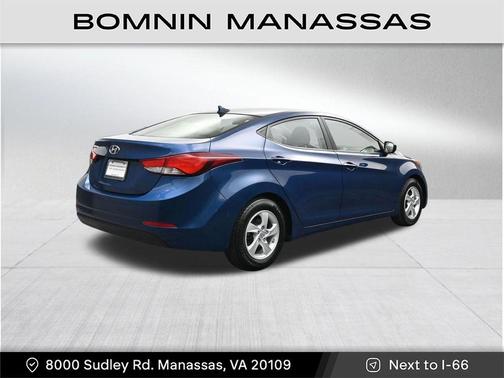 Windy Sea Blue 2014 Hyundai ELANTRA SE