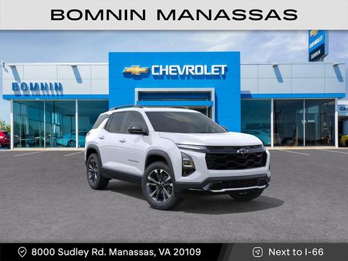 Polar White Tricoat 2026 Chevrolet Equinox AWD RS