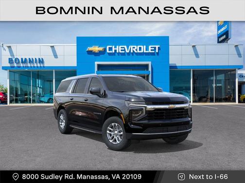Black 2026 Chevrolet Suburban LS