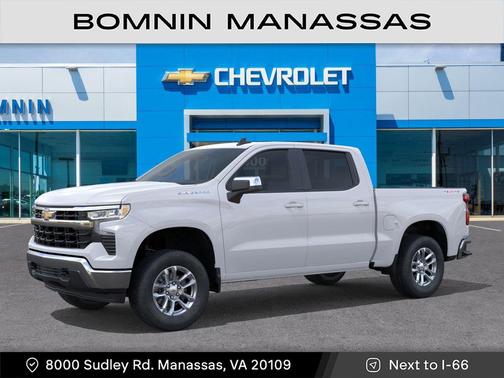 Summit White 2026 Chevrolet Silverado 1500 LT