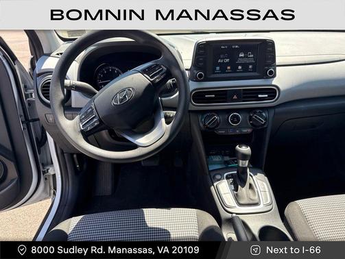 Chalk White 2018 Hyundai KONA SE
