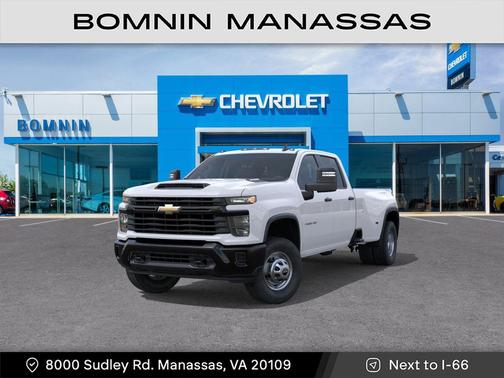 Summit White 2026 Chevrolet Silverado 3500 WT