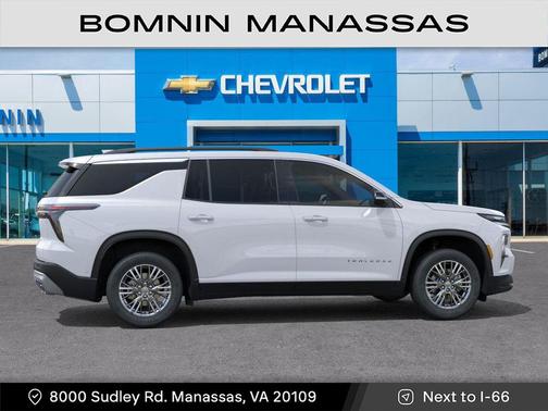 Summit White 2026 Chevrolet Traverse LT
