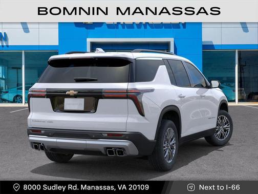 Summit White 2026 Chevrolet Traverse LT