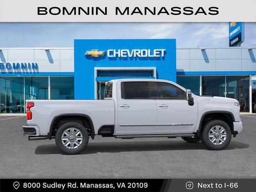 Polar White Tricoat 2026 Chevrolet Silverado 2500 High Country