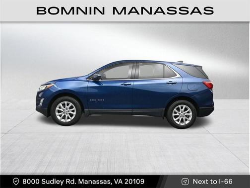 Pacific Blue Metallic 2020 Chevrolet Equinox 1LT