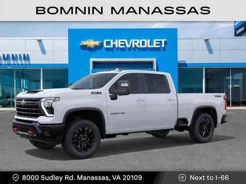 Summit White 2026 Chevrolet Silverado 2500 LTZ