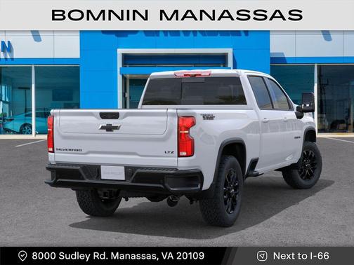 Summit White 2026 Chevrolet Silverado 2500 LTZ
