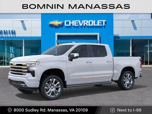 Polar White Tricoat 2026 Chevrolet Silverado 1500 High Country
